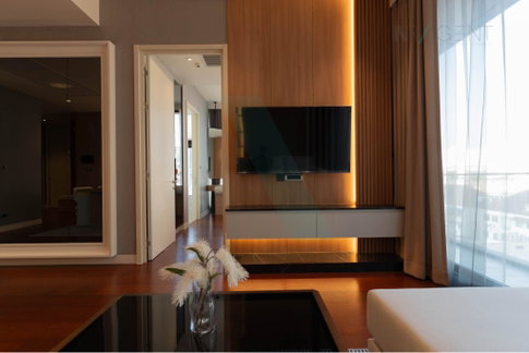 🎊 For rent condo KHUN BY YOO INSPIRED BY STARCK Building 1, Floor 7,2 bed room, Room size 82 sqm