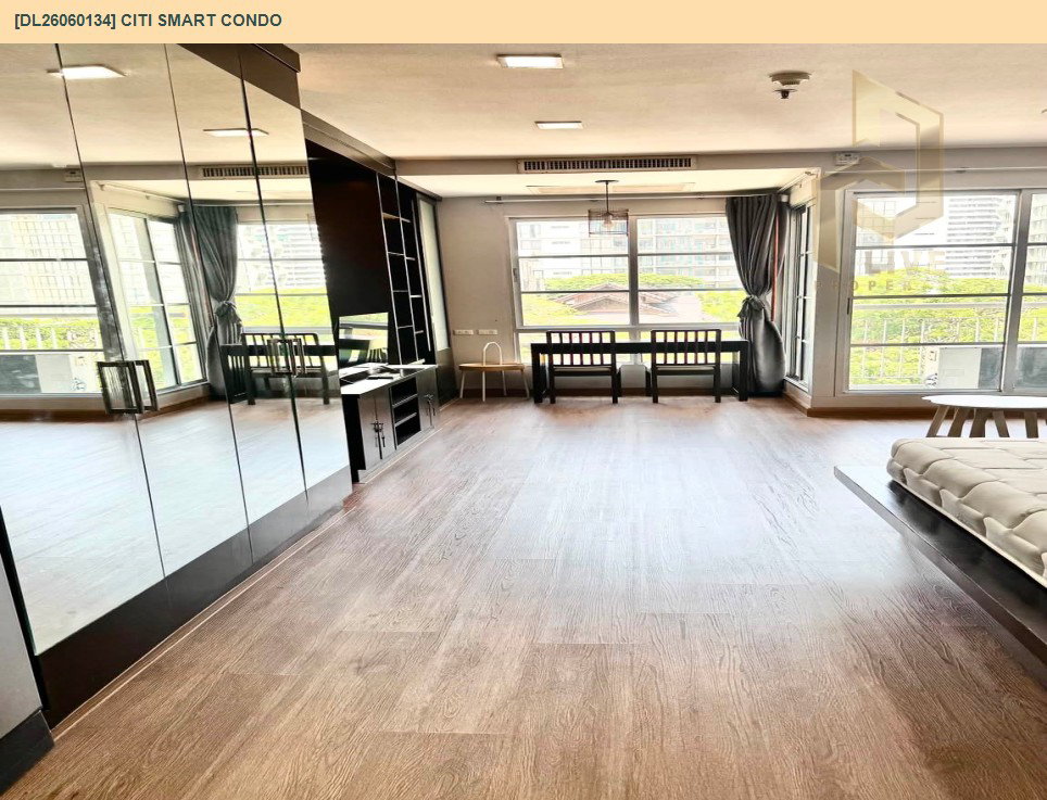 รูป DL26060134 ให้เช่าคอนโด ซิตี้ สมาร์ท คอนโด (Citi Smart Condo) ใกล้ BTS อโศก พร้อมเข้าอยู่ โทรด่วน 0653619502 LineID @217jgcbp - รูปที่ 3/4