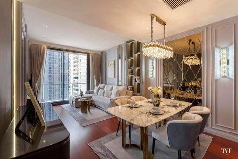 [𝐑𝐄𝐍𝐓]📍Khun by Yoo✨Luxury Room (2 Bedroom 2 Bathroom) 82.19 Sqm. Fully Furnished🔥Price 130,000/Month🔥▫️Line: @sanhaproperty📲095-6922871