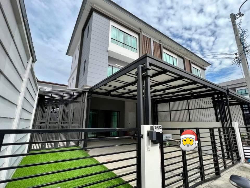 รูป 🏡 ให้เช่า ทาวน์โฮมหรู หลังมุม เดอะ คอนเนค อัพ 3 ลาดพร้าว 126 3 ห้องนอน 3 ห้องน้ำ แต่งครบ พร้อมเข้าอยู่ ใจกลางลาดพร้าว – ทาวน์อินทาวน์ เดินทางสะดวก - รูปที่ 1/20