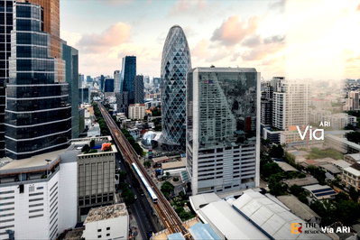 ขายคอนโด : 🏙️ ขายคอนโด VIA ARI ห้องทิศใต้ 45.25ตร.ม. ใกล้ BTS อารีย์ 8.3ล้าน! 