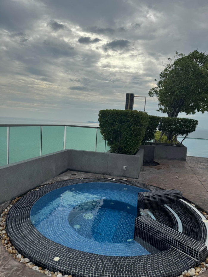 รูป KT0444🏄♂️65 ตรม 1 ห้องนอน ชั้น 9🏖️วิวทะเล พร้อมเฟอร์นิเจอร์🌴Wong Amat Tower วงศ์อมาตย์ ทาวเวอร์ - รูปที่ 14/17