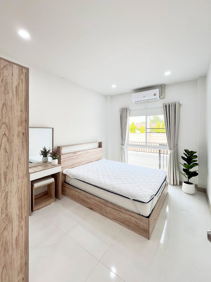 รูป  R-089 บ้านเช่าสไตล์มินิมอล นอร์ดิก บรรยากาศดี เงียบสงบ ใกล้เมือง🏡 - รูปที่ 5/14