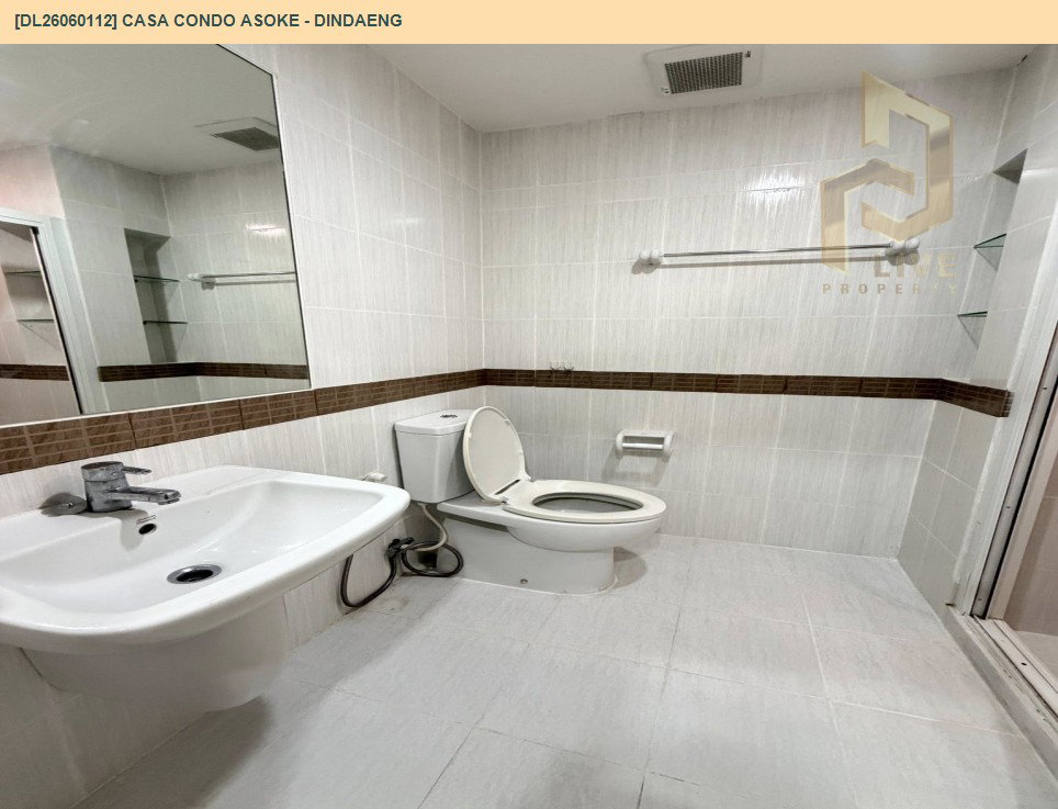 รูป DL26060112 ให้เช่าคอนโด คาซ่า คอนโด อโศก - ดินแดง (Casa Condo Asoke - Dindaeng) ใกล้ MRT พระราม 9 พร้อมเข้าอยู่ โทรด่วน 0614453194 LineID @952jdxxk - รูปที่ 7/9