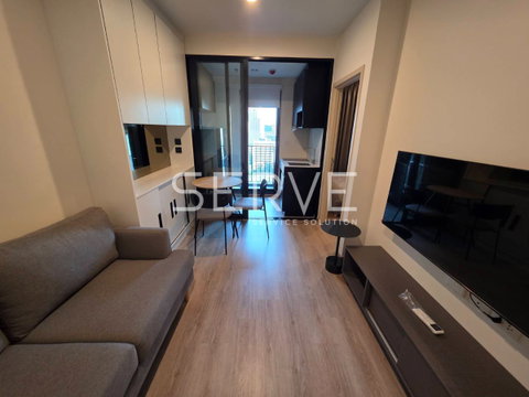1 Bed Large Room City view Fully furnished Good Location Close to MRT Phra Ram 9 220 m. @ NUE District R9