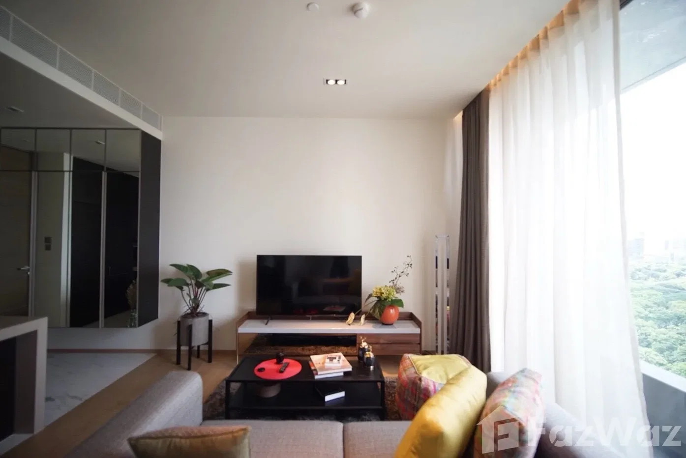 รูป คอนโดให้เช่า 1 ห้องนอน ในโครงการ ศาลาแดง วัน 5893608 - รูปที่ 1/5