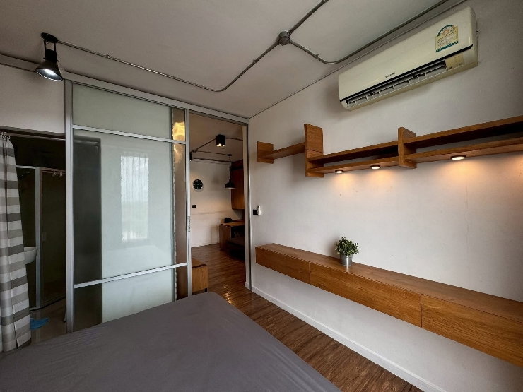 รูป NTC Home ให้เช่า คอนโด ฟ้าโดม Fah Dome ใกล้ม.ธรรมศาสตร์ ตึกB ชั้น6 วิวสระ (9,800/ด) 35 ตรม. ห้องบิ้วอิน แอร์ 2 ตัว มีเครื่องซักผ้า - รูปที่ 5/17