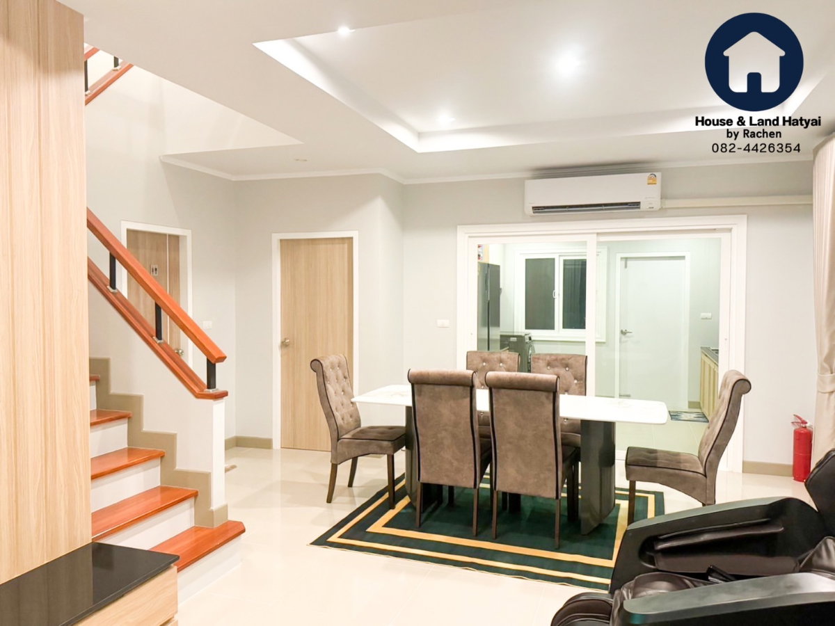 รูป ให้เช่า !! บ้านเดี่ยว 2 ชั้น หมู่บ้านปาล์มสปริงส์ พาร์ควิลล์ หาดใหญ่ 4 ห้องนอน 3 ห้องน้ำ บ้านสวยเฟอร์ครบ พร้อมเข้าอยู่ - รูปที่ 11/30