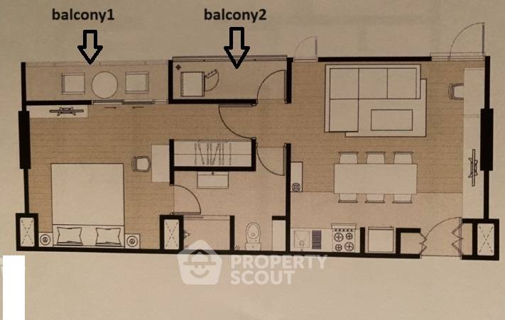 picture 1-BR Condo at Apple Condo in Samrong Nuea (ID 2961588) - 16/18