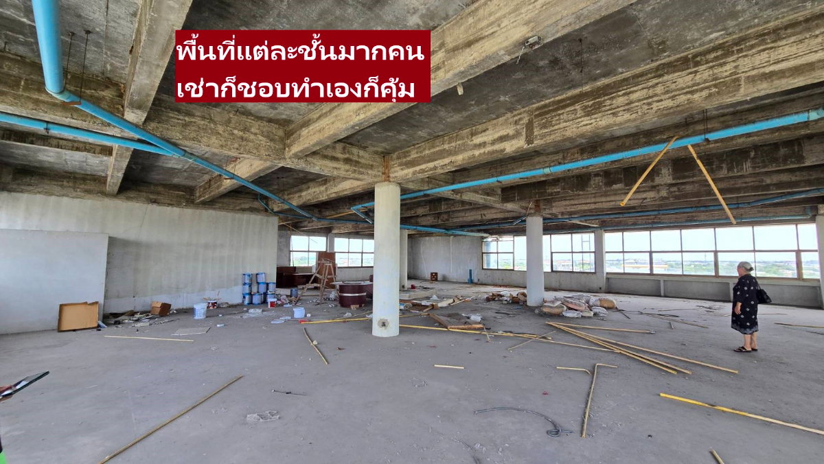 รูป ขายอาคารสำนักงานขนาดใหญ่ริมถนนใหญ่ ติวานนท์-ปากเกร็ด 25 ขนาด 6-8 ชั้นFloors เหมาะทำบริษัทขนาดกลางใหญ่ หรือบริษัท เทคโนโลยีใหม่ๆเสมือนทุกๆทั่วโลกได้  - รูปที่ 19/40