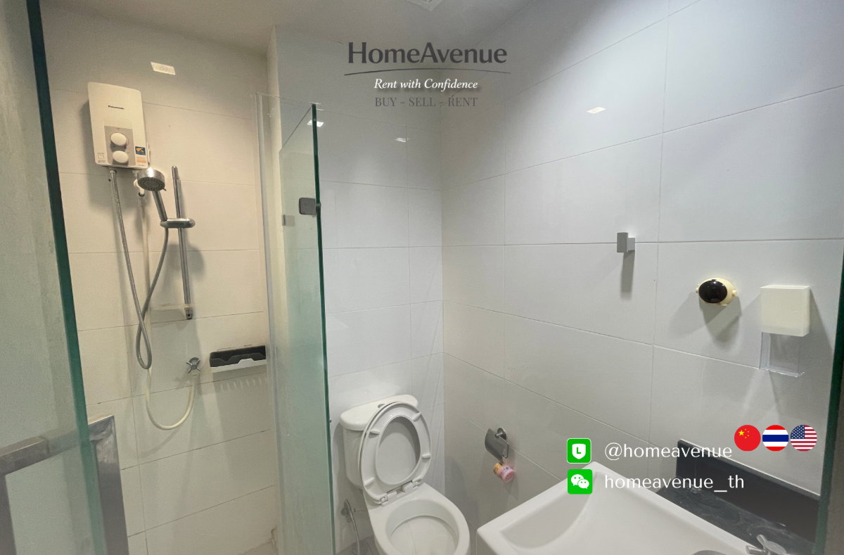 รูป ✨ 1Bed (Studio) 🚇 ใกล้MRT รัชดาภิเษก💥📲 Line: @homeavenue ⭐HA-67 - รูปที่ 8/9