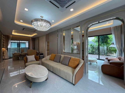 รูปภาพ 📣📣 ให้เช่า BANGKOK BOULEVARD RAMINTRA-SERITHAI 2 บ้านเดี่ยวหรู 2 ชั้น 4 ห้องนอน พร้อมสระว่ายน้ำส่วนตัว