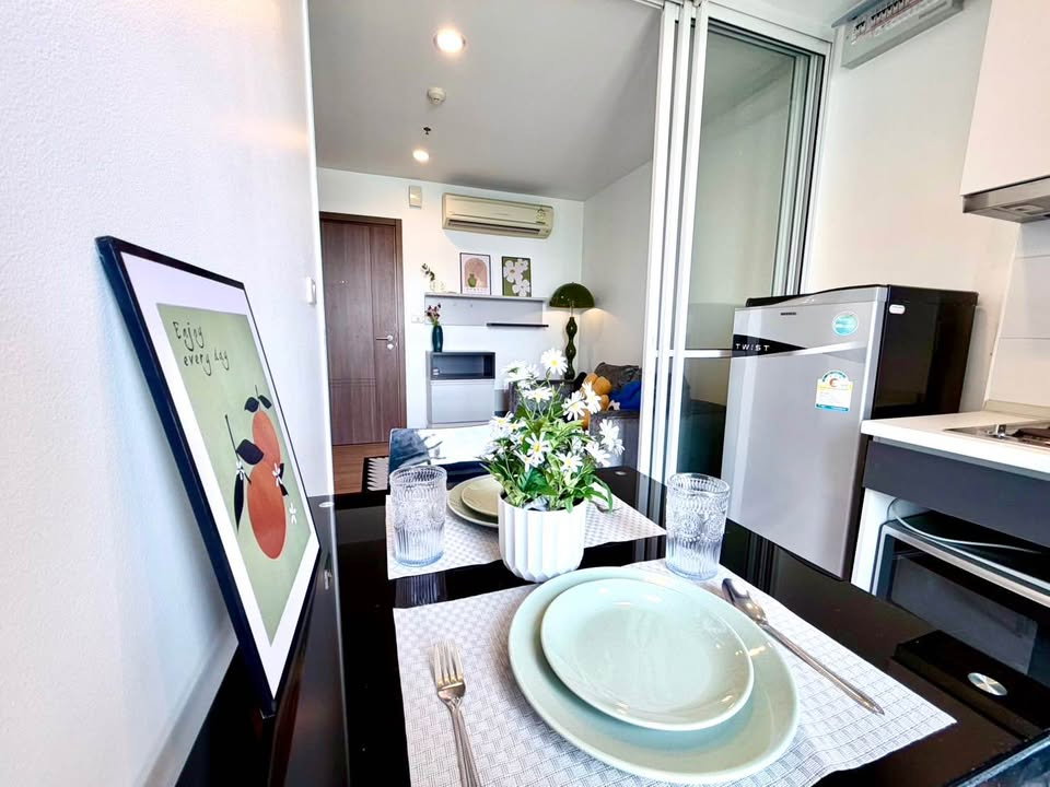 รูป Condo for RENT : The Base Sukhumvit 77   30 sqm.  𝐓𝐲𝐩𝐞 :  1 Bed  1 Bath /City view  𝐅𝐥𝐨𝐨𝐫 :  24th  Building :B  - รูปที่ 7/13