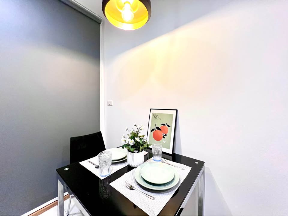 รูป Condo for RENT : The Base Sukhumvit 77   30 sqm.  𝐓𝐲𝐩𝐞 :  1 Bed  1 Bath /City view  𝐅𝐥𝐨𝐨𝐫 :  24th  Building :B  - รูปที่ 9/13