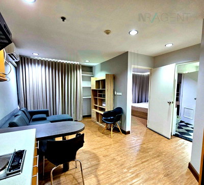คอนโดให้เช่า : ให้เช่าคอนโด บ้านปทุมวัน อาคาร 1 ชั้น 12 2 ห้องนอน ขนาด 45.00 ตรม ใกล้ สถานีตำรวจพญาไท