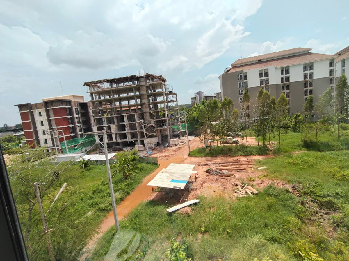 รูป K1968ให้เช่าคอนโดใหม่ ดีคอนโด แคมปัส ขอนแก่น (D condo campus) #มีเครื่องซักผ้า #ถ่ายจากห้องจริง - รูปที่ 5/12