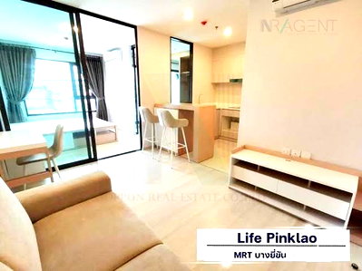 Condos for rent : 🚩 For Rent Condo LIFE PINKLAO Building 1, Floor 23,1 bed room, Room size 35 sqm