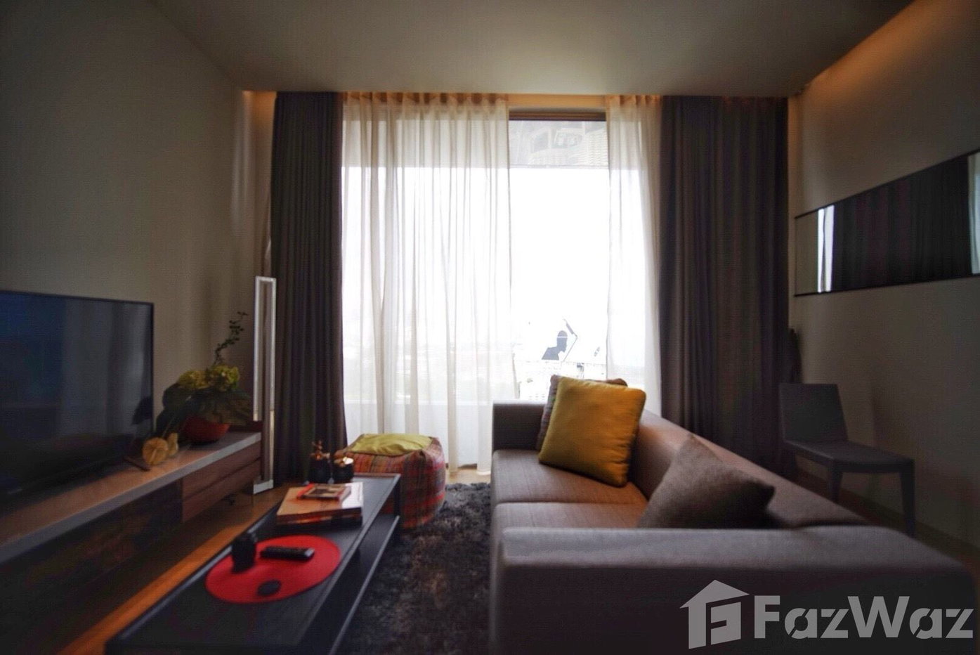 รูป คอนโดให้เช่า 1 ห้องนอน ในโครงการ ศาลาแดง วัน 5893608 - รูปที่ 3/5