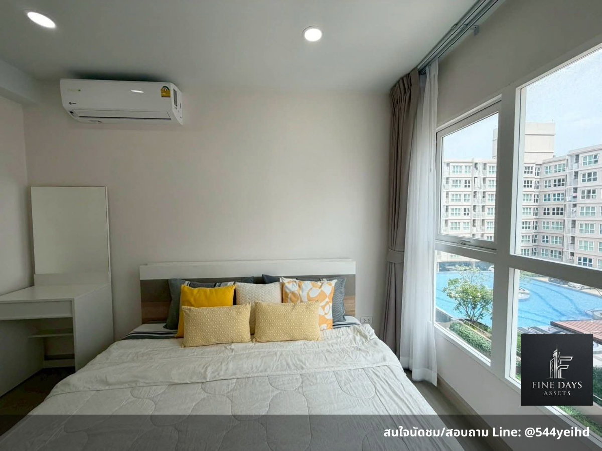 รูป FD-083342🏢 ให้เช่า Supalai City Resort จรัญฯ 91 ✨ ห้องสวย สภาพใหม่เอี่ยม วิวสระว่ายน้ำส่วนตัว - รูปที่ 5/8