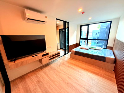 คอนโดให้เช่า : Condo for RENT : Origin Play Sri Udom Station ( อนุญาติเลี้ยงสัตว์ )  𝐒𝐢𝐳𝐞 : 27.29 sqm.  𝐓𝐲𝐩𝐞 : 1 Bed 1 Bath  𝐅𝐥𝐨𝐨𝐫 : 8th  Building : D