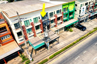 เช่าอาคารพาณิชย์ แม็คโคร บางบัวทอง : บางกรวย-ไทรน้อย ตัดกับชัยพฤกษ์ อาคาร4ชั้น 2-3นอน MRT คลองบางไผ่ 4.33กม. 3 น้ำ วงแหวน กาญจนาภิเษก ใกล้ตลาดมนรดา 16 ตร.วา. 200 ตร.ม.