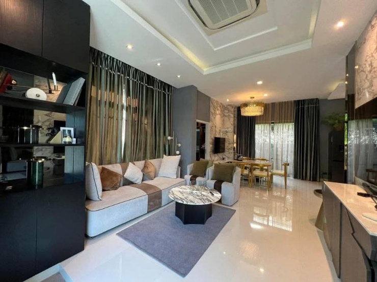 รูป 📣📣 ขาย BANGKOK BOULEVARD RAMINTRA-SERITHAI 2 บ้านเดี่ยวหรู 4 ห้องนอน ✴️พร้อมอยู่ - รูปที่ 1/20