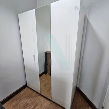 🎉 For Rent Condo BAAN PATHUMWAN Building 1, Floor 12,2 bed room, Room size 45.00 sqm