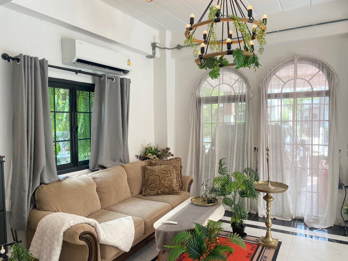 รูป ขายบ้านกลางเมือง มีฟิตเนส สตูดิโอเต้น สระว่ายน้ำ เฟอร์นิเจอร์ครบ หิ้วกระเป๋าเข้าอยู่ได้เลย - รูปที่ 7/14