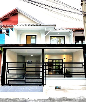 ขายทาวน์โฮม : หมู่บ้านพฤกษา 3  ถนนวัดลาดปลาดุก  บางบัวทอง  ทาวน์เฮ้าส์ 3 ห้องนอน  ใกล้เซ็นทรัล เวสเกต