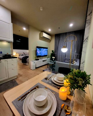 Condos for rent : 📣Nice room!📣 For rent condo NOBLE RECOLE Building 1, Floor 18,1 bed room, Room size 33.00 sqm
