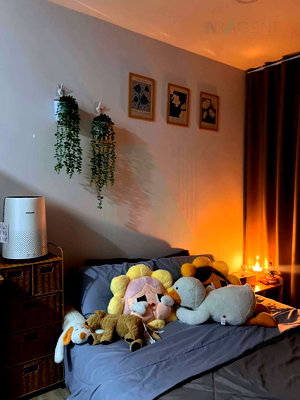 Condos for rent : For Rent Condo ASHER KOOP RATCHADA Building 1, Floor 3,1 bed room, Room size 34 sqm