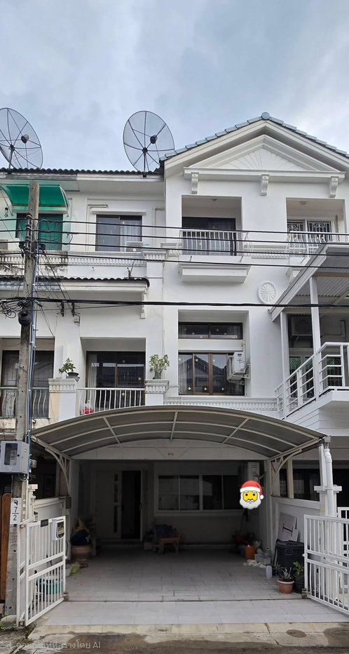 รูป 🏡 ให้เช่าทาวน์โฮม 3 ชั้น หมู่บ้านกลางเมือง 2 เหม่งจ๋าย 3 ห้องนอน 4 ห้องน้ำ พร้อมเฟอร์นิเจอร์ครบ บ้านสวย สภาพใหม่ ปรับปรุงและตกแต่งใหม่ทั้งหลัง - รูปที่ 1/8