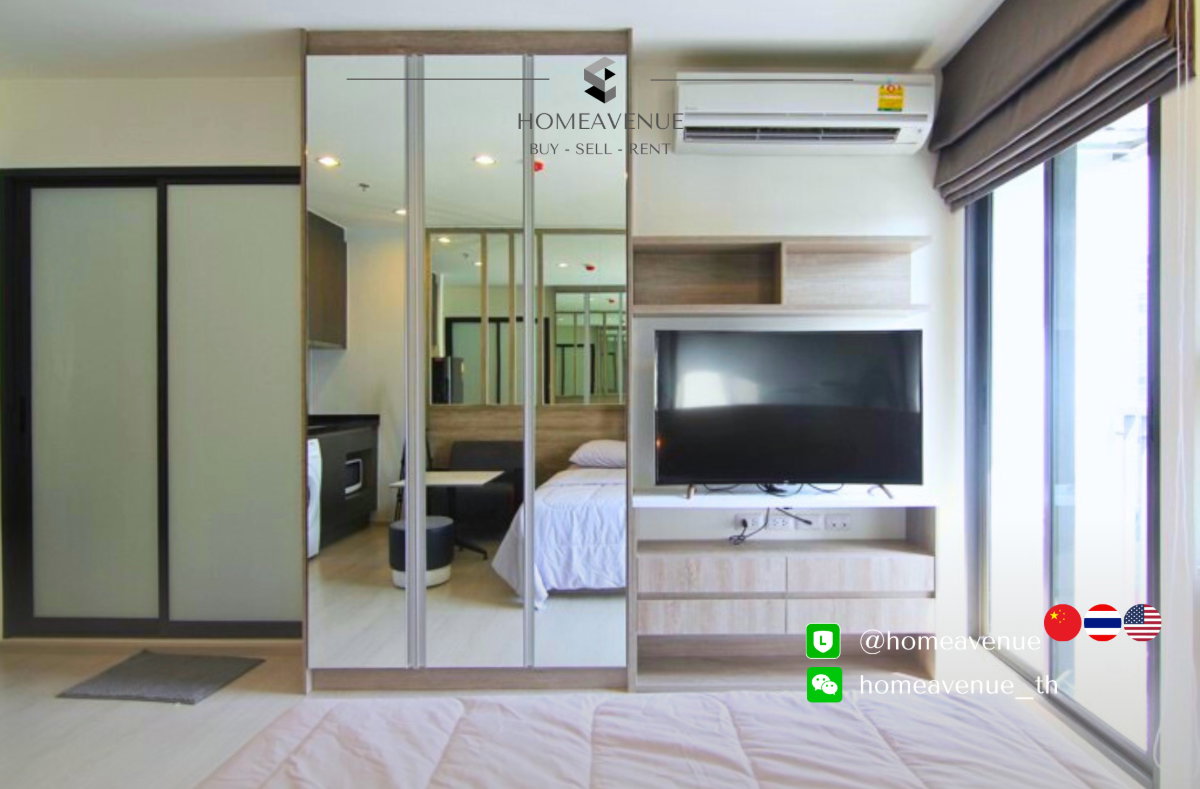 picture ✨ 1-Bedroom (Studio) 🚇 Near MRT Rama 9💥📲 Line: @homeavenue ⭐HA-1615 - 6/10