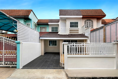 บ้านแฝด รร.กสิณธรเซนต์ปีเตอร์ : บ้านแฝด 2 ชั้น รีโนเวทใหม่ หมู่บ้านบัวทอง 2 บางใหญ่-เซ็นทรัลเวสท์เกต โซนน้ำไม่ท่วม งานระบบใหม่ทั้งหลัง