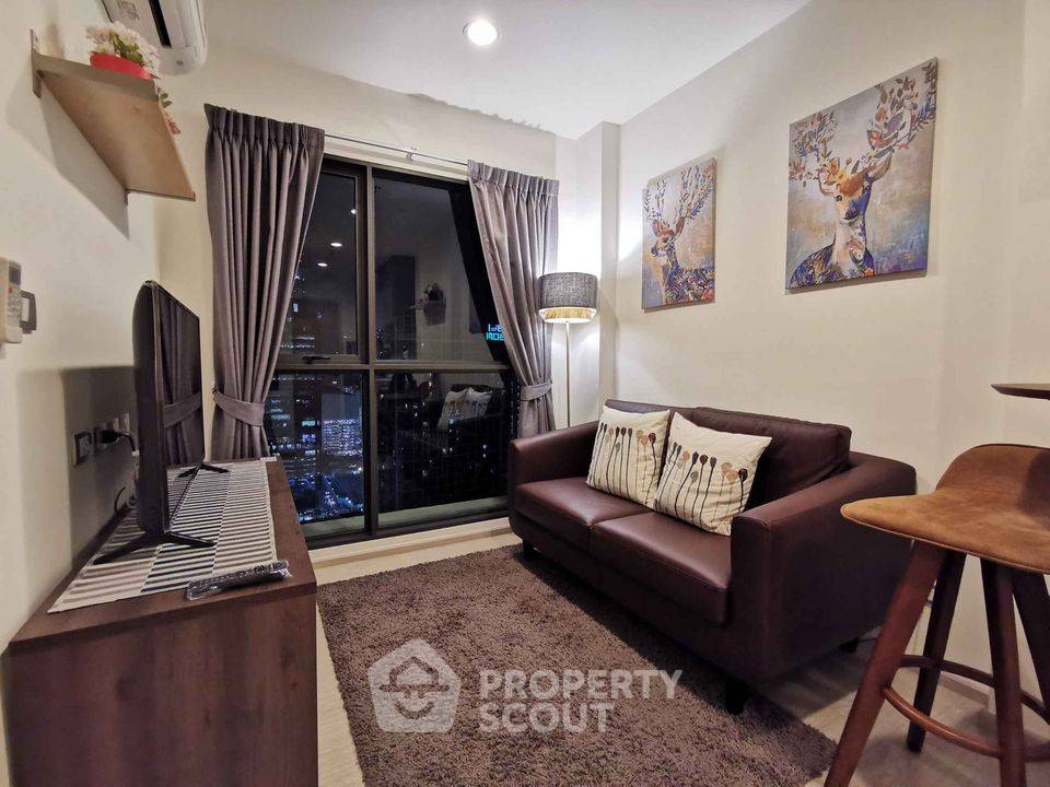 picture 1-BR Condo At Rhythm Asoke II, 26th-Floor, 400m to MRT Phra Ram 9 (ID 421566) - 1/10