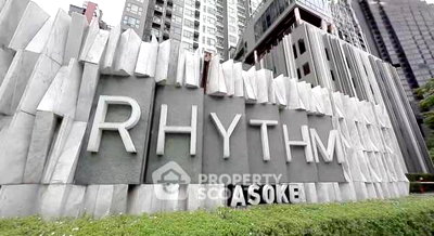 คอนโดให้เช่า : คอนโด 2-ห้องนอน ที่ ริทึ่ม อโศก ใกล้ MRT พระราม 9 (ID 2963909)