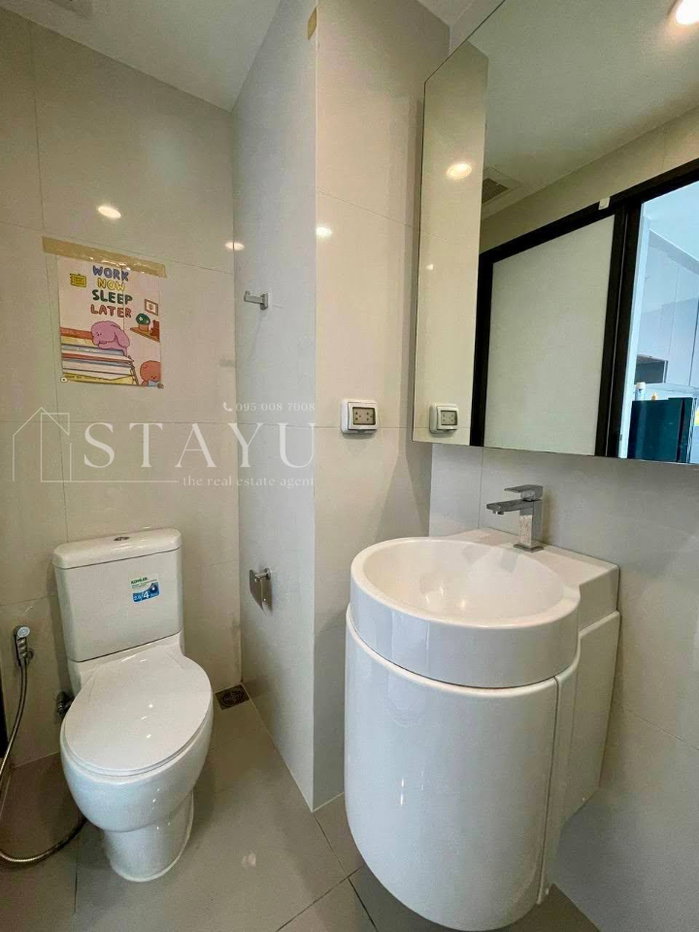 รูป 🔥🔥ห้องสวย!! เฟอร์บิ้วท์อินใหม่!! ติด MRT พระราม 9, เซ็นทรัลพระราม 9, ฟอร์จูน คอนโด Rhythm Asoke สนใจติดต่อด่วนก่อนห้องติดจอง!!🔥🔥 - รูปที่ 9/10