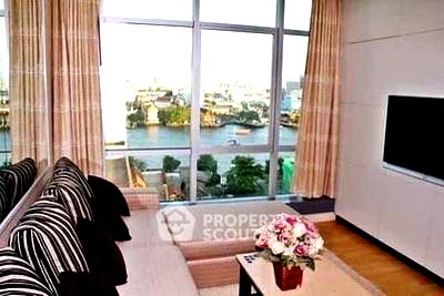 Condos for rent : 2-BR Condo at Baan Sathorn Chaopraya near BTS Krung Thon Buri (ID 1388233)