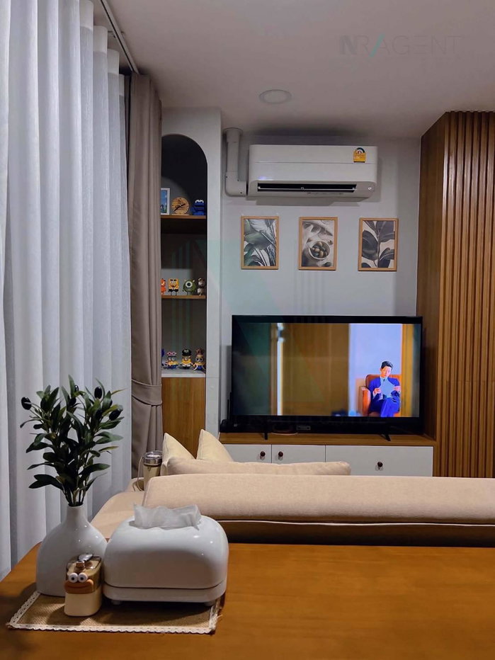picture For Rent Condo ASHER KOOP RATCHADA Building 1, Floor 3,1 bed room, Room size 34 sqm - 3/8