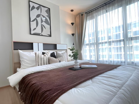 ✅ Condo for sale, large room, near MRT Muang Thong Thani and Chaengwattana Expressway ✅ The Base Chaengwatthana