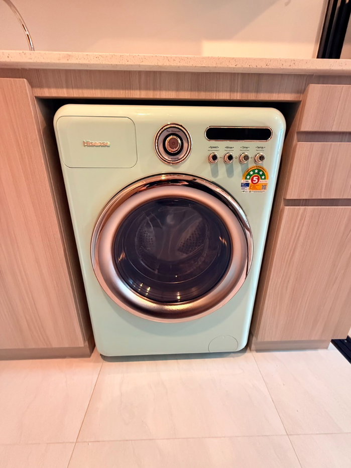 รูป Condo for RENT : Origin Play Sri Udom Station ( อนุญาติเลี้ยงสัตว์ )  𝐒𝐢𝐳𝐞 : 27.29 sqm.  𝐓𝐲𝐩𝐞 : 1 Bed 1 Bath  𝐅𝐥𝐨𝐨𝐫 : 8th  Building : D - รูปที่ 11/13