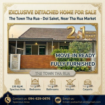 For Sale House Chiangmai Ready to Move in