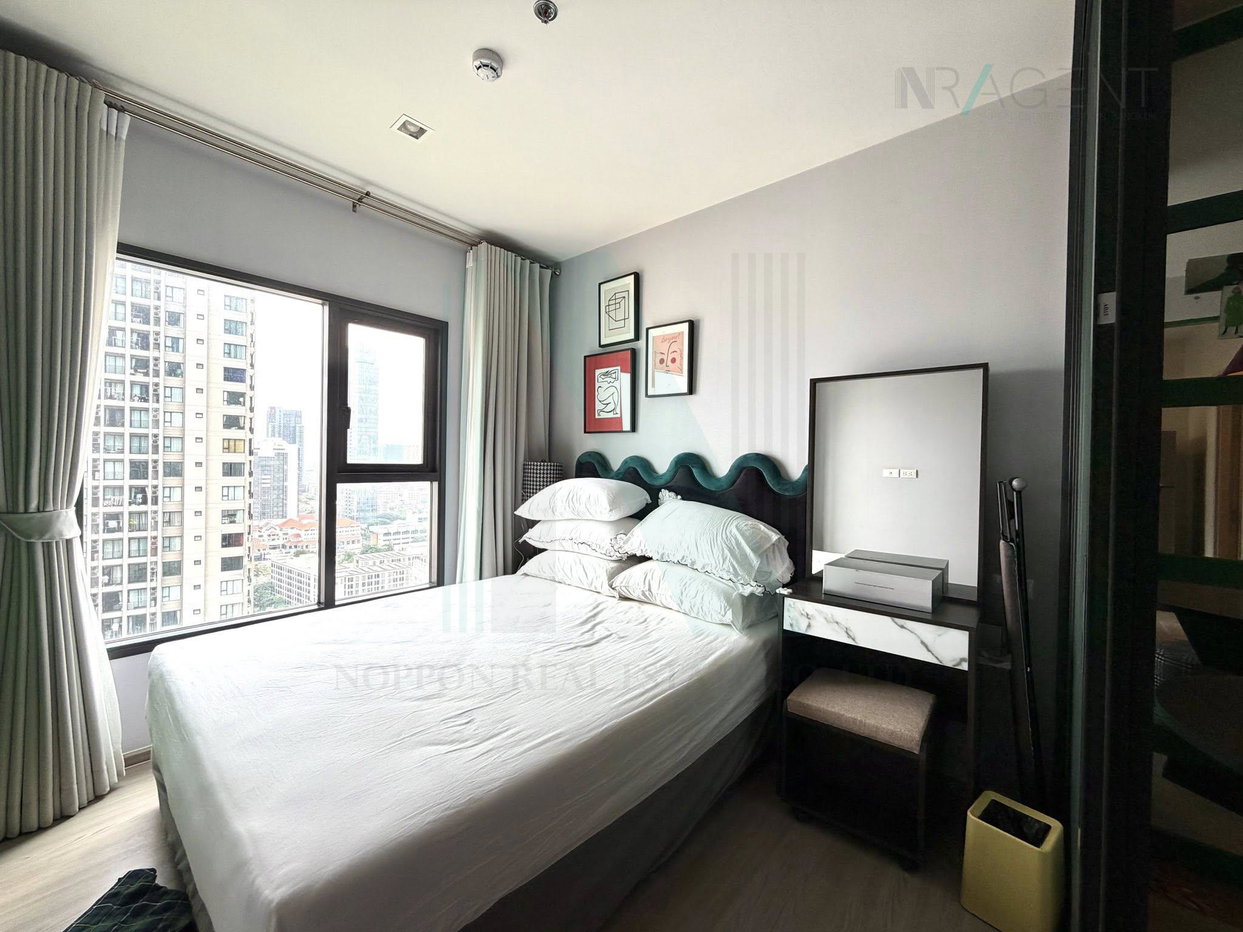 รูป ให้เช่าคอนโด เดอะ เบส เพชรบุรี - ทองหล่อ อาคาร 1 ชั้น 22 1 ห้องนอน ขนาด 28 ตรม ใกล้ MRT เพชรบุรี - รูปที่ 4/8