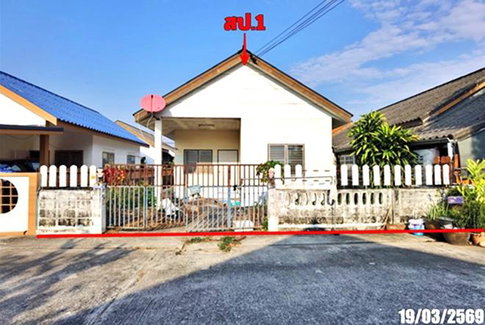 บ้านเดี่ยว 35 ตร.วา เมืองชลบุรี ชลบุรี 1.6M