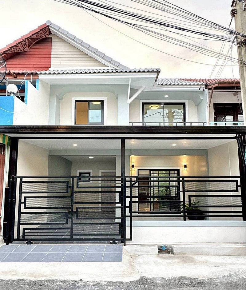 ขายทาวน์โฮม : บ้านสวย  #หมู่บ้านพฤกษา 3  ถนนวัดลาดปลาดุก  บางบัวทอง  ทาวน์เฮ้าส์ 3 ห้องนอน  ใกล้เซ็นทรัล เวสเกต