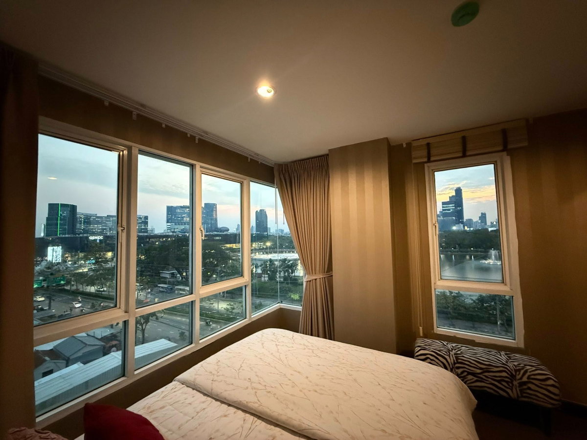 รูป RS6310 ปล่อยเช่า Voque Sukhumvit 16 ห้องมุมหายาก วิวสวนเบญจกิตติแบบพาโนรามา ใกล้ BTS อโศก - รูปที่ 12/20