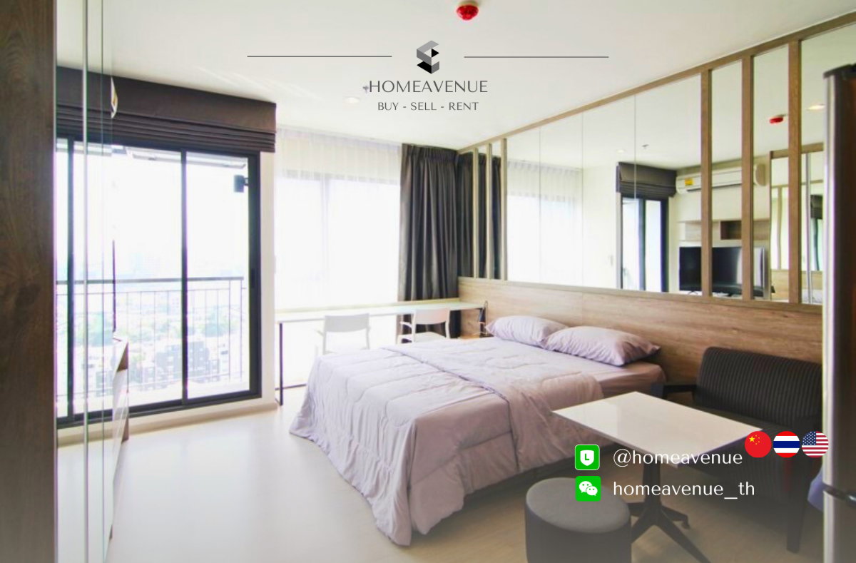 picture ✨ 1-Bedroom (Studio) 🚇 Near MRT Rama 9💥📲 Line: @homeavenue ⭐HA-1615 - 2/10