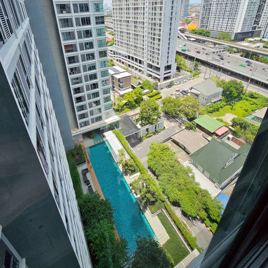 รูป ขายด่วน! ! ไอดีโอ วุฒากาศ ใกล้รถไฟฟ้า BTS วุฒากาศ 170 เมตร 15 นาที ถึง CBD สาทร-สีลม - รูปที่ 9/12