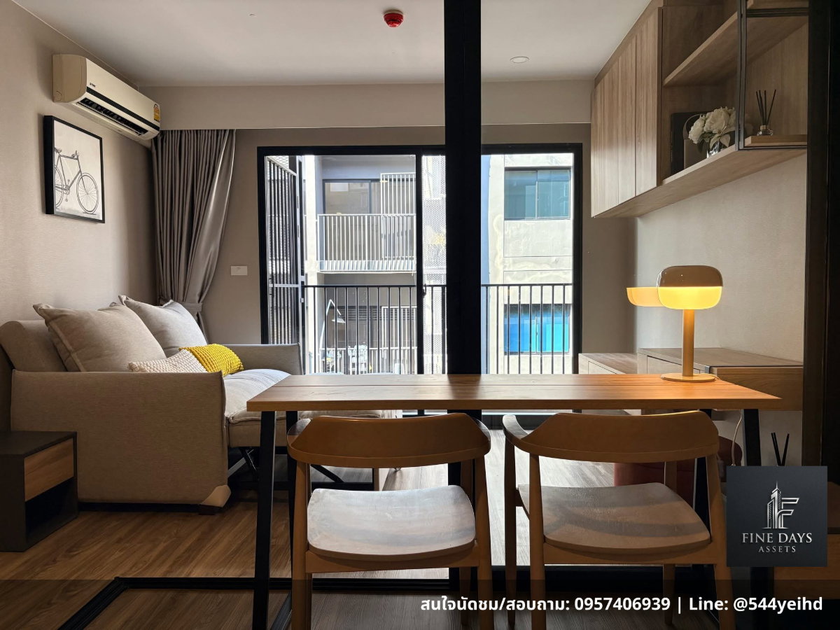 รูป FD-083300ขายด่วน! Blossom Condo @ Sathorn-Charoenrat ใกล้สาทร-สีลม 1 ห้องนอน (30.4 ตร.ม.) แต่งครบ หิ้วกระเป๋าเข้าอยู่ได้เลย! - รูปที่ 6/6