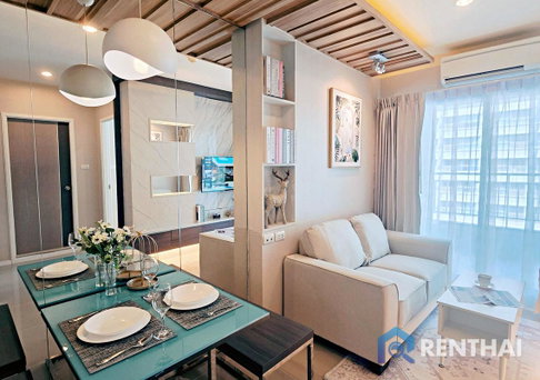 High floor, brand new renovation, foreign ownership Lumpini Park Beach Jomtien